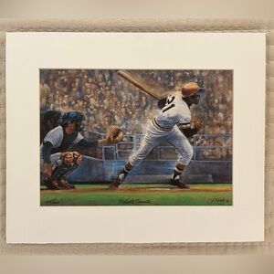 Roberto Clemente LE Print from the Baseball HOF